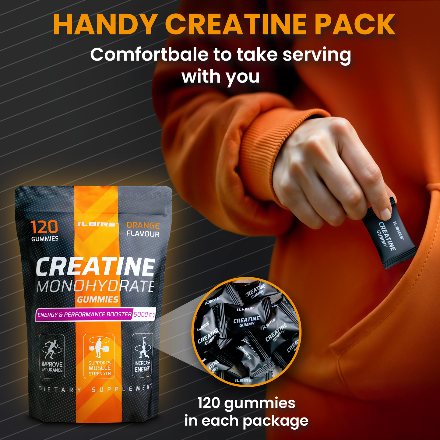 Ilbirs Creatine Gummies