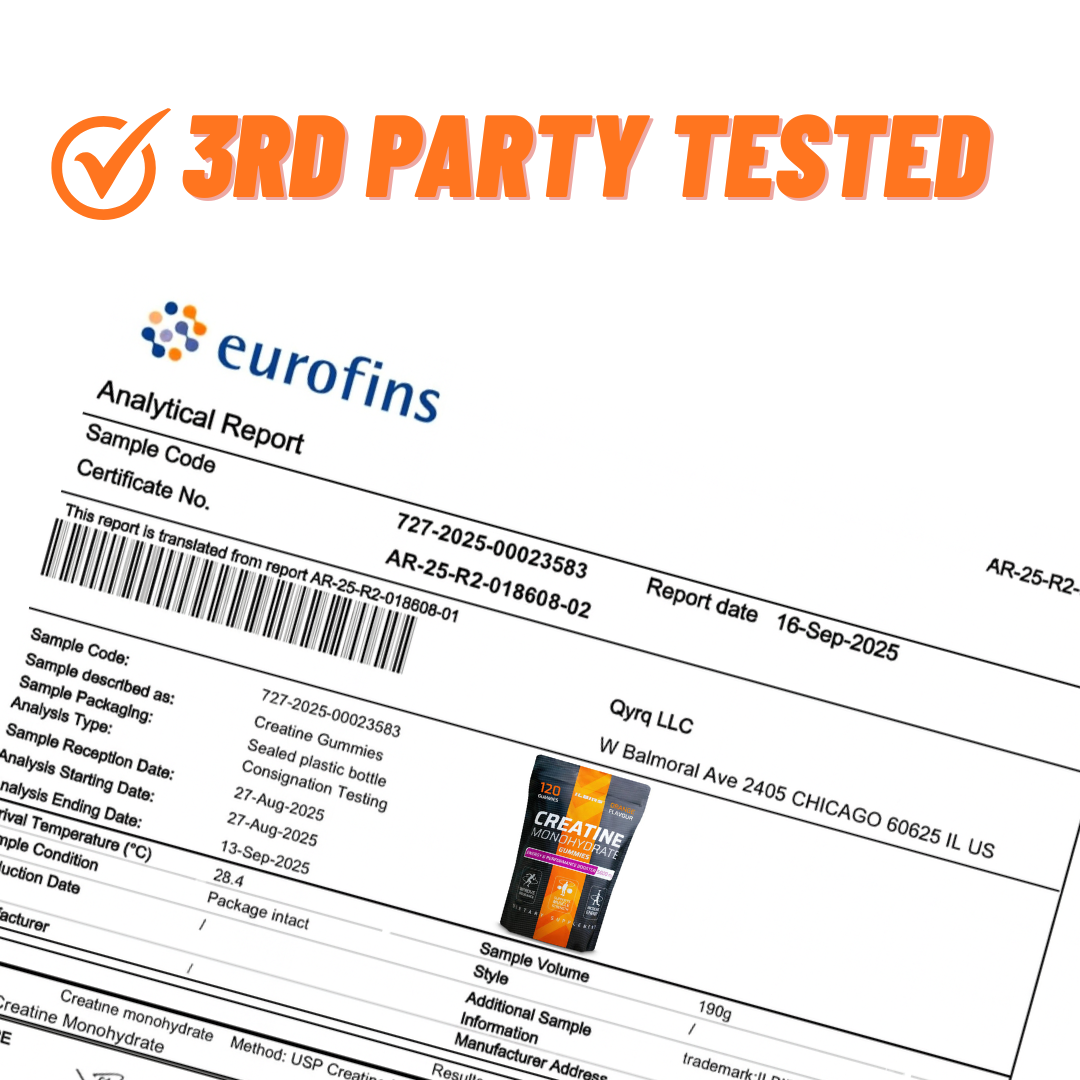 Ilbirs Creatine Gummies - 120g